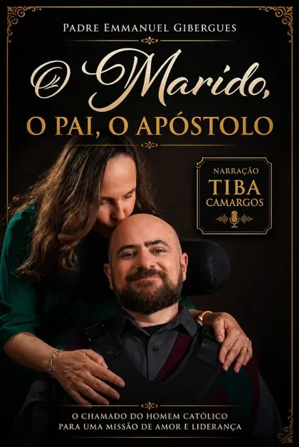 Capa do audiolivro O Marido, O Pai, O Apóstolo
